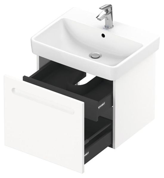 Duravit No.1 Waschtischunterschrank 54cm zu Waschtisch 237560, 1 Auszug mit Innenschublade