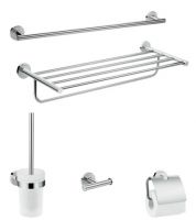 Hansgrohe Logis Universal Bad-Accessoire 5-teiliges Set, chrom