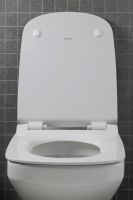 Vorschau: Duravit DuraStyle WC-Sitz mit Absenkautomatik, abnehmbar, weiß