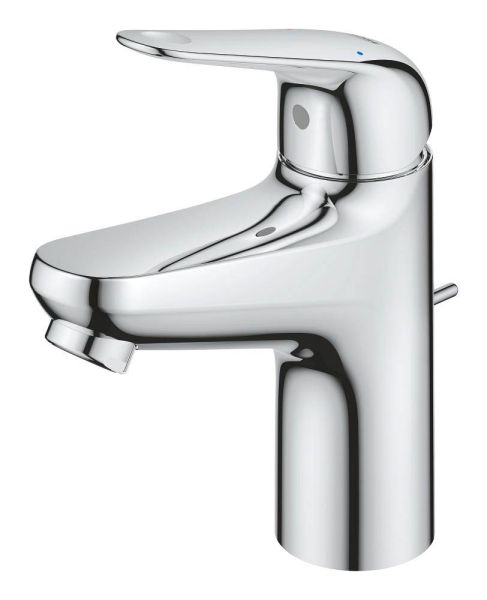 Grohe Euroeco Einhand-Waschtischbatterie S-Size mit Ablaufgarnitur, chrom