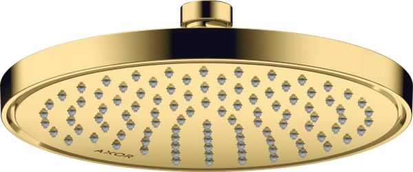 Axor ShowerSolutions Kopfbrause 220 1jet, polished gold optic 35382990