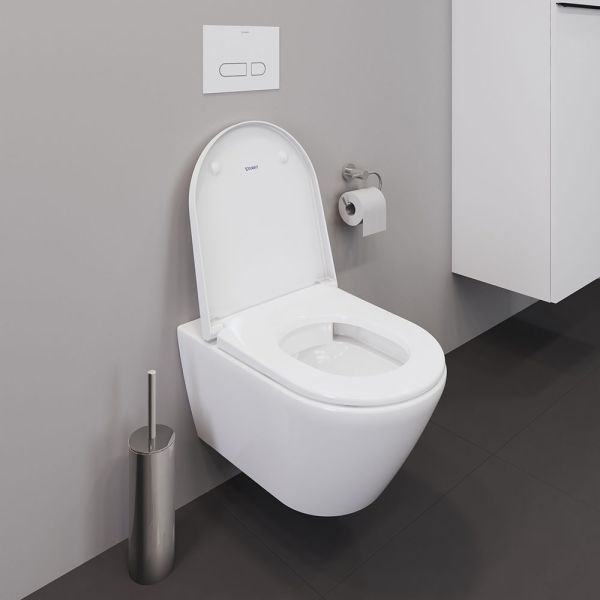 Duravit D-Neo Wand-WC 54x37cm, Tiefspüler, rimless, weiß