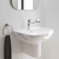 Vorschau: Grohe Eurosmart Einhand-Waschtischbatterie M-Size, mit Push-Open Ablaufgarnitur, wassersparend, chrom 23923003