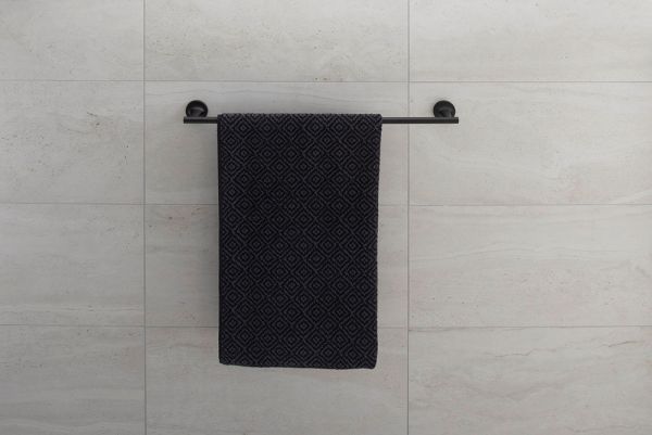 Duravit Starck T Badetuchhalter wandhängend, 60cm, schwarz matt 0099424600