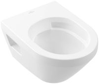 Vorschau: Villeroy&Boch Architectura Wand-WC Compact mit TwistFlush[e³], WC-Sitz SoftClose, Combi-Pack, weiß