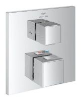 Grohe Allure Brilliant Brausethermostat, 2 Verbraucher, Rändelstrukturhebel, chrom 24428000