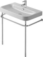 Duravit Happy D.2 Metallkonsole bodenstehendWandmontage zu Waschtisch 231880, chrom1