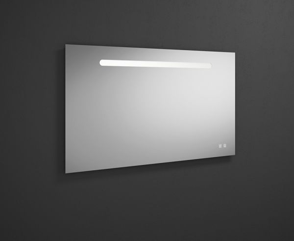 Burgbad Fiumo Leuchtspiegel mit horizontaler LED-Beleuchtung 120x70 cm SIIX120