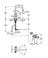 Vorschau: Grohe Blue Pure Start Küchenarmatur Starter Set mit U-Auslauf und Mini Aktivkohle-Filter, chrom