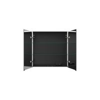 Vorschau: Burgbad Eqio Spiegelschrank 80x80cm mit horizontaler LED-Beleuchtung & Waschtischbeleuchtung