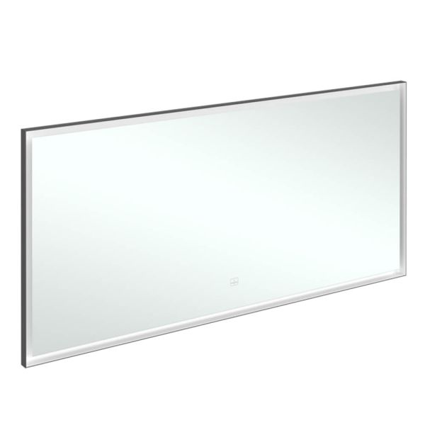 Villeroy&Boch Subway 3.0 LED-Spiegel, 160x75cm, mit Sensordimmer, schwarz matt