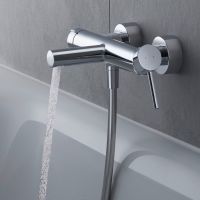 Duravit Circle Einhebel-Wannenmischer Aufputz rund, chrom CE5230000010