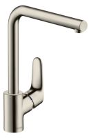 Vorschau: Hansgrohe Focus M41 Spültischmischer 280 Eco 1jet, edelstahl-optik 31827800