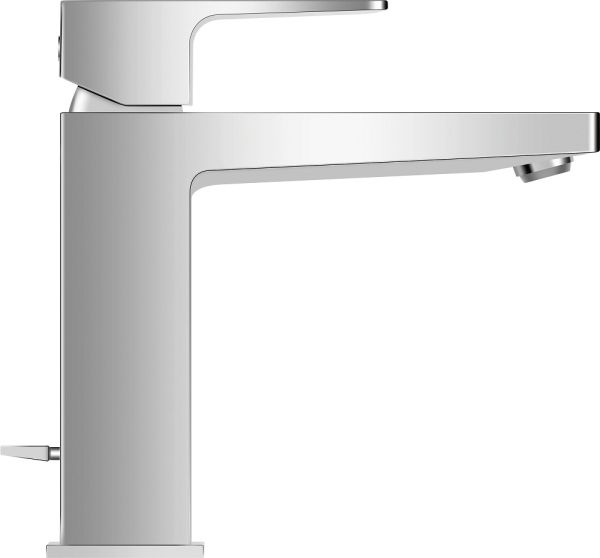 Duravit Manhattan Einhebel-Waschtischarmatur M mit Zugstangen-Ablaufgarnitur wassersparend, chrom MH1022001010