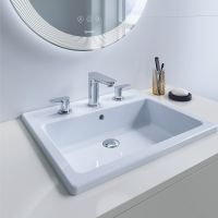 Vorschau: Duravit Wave 3-Loch Waschtischarmatur, chrom