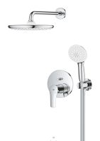 Vorschau: Grohe Eurosmart Duschsystem Unterputz mit Tempesta 250, chrom