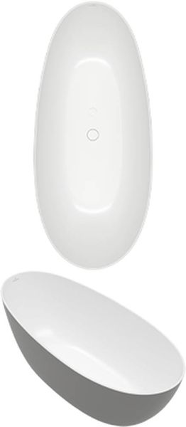 Villeroy&Boch Antao freistehende Colour On Demand Badewanne mit SilentFlow, 170x75cm