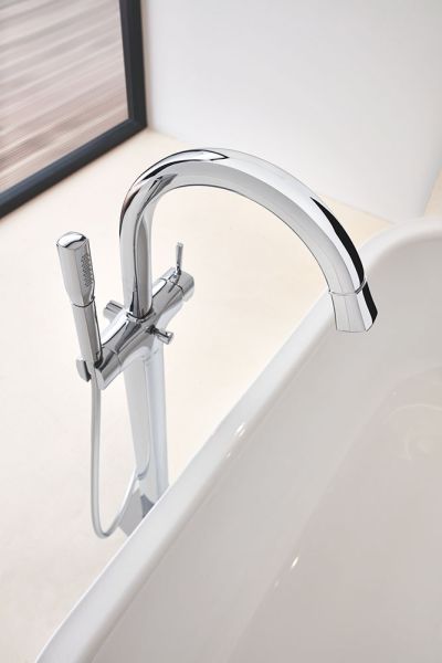 Grohe Grandera Einhand-Wannenbatterie freistehend für Bodenmontage