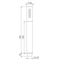 Vorschau: Steinberg Serie 099 Metall-Stabhandbrause