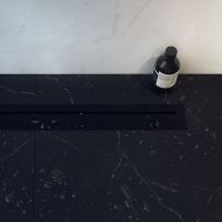 Vorschau: Axor Drain Fertigset Duschrinne 70cm, schwarz matt