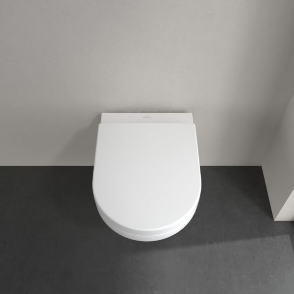 Villeroy&Boch Architectura Wand-Tiefspül-WC, spülrandlos mit TwistFlush[e³], weiß