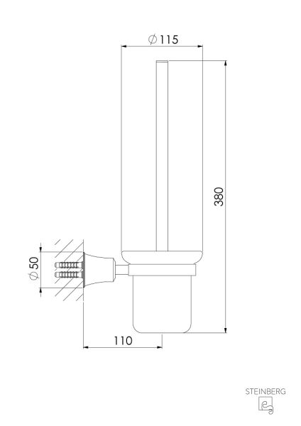 Steinberg Serie 550 Bürstengarnitur