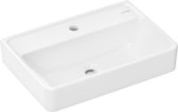 Vorschau: hansgrohe Xanuia Q Waschbecken 55x37cm Compact mit Hahnloch ohne Überlauf weiß 60211450|BÄDERMAXX ✓gratis Versand ✓BEST-Preis