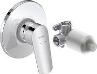 Duravit No.1 Einhebel Brausemischer Unterputz, chrom N14210007010