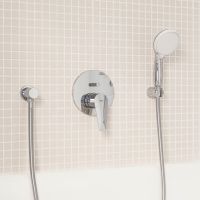 Vorschau: Grohe BauEdge Einhand-Wannenbatterie, Unterputz, chrom