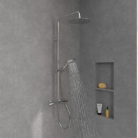 Vorschau: Villeroy&Boch Verve Showers Duschsystem mit 3 Strahlarten