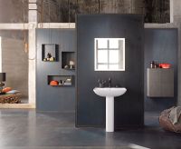 Vorschau: Duravit ME by Starck Waschtisch 65x49cm, mit Überlauf, ohne Wondergliss, weiß 2335650000