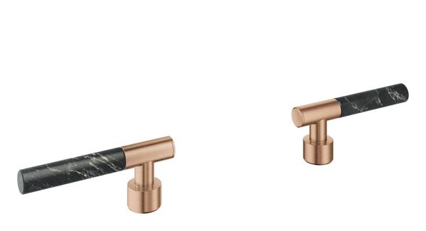 Grohe Atrio Hebelgriffe aus Vanilla Noir Caesarstone für Atrio 21134-140/20587-93/25227