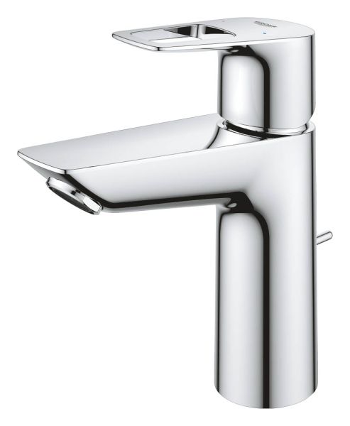 Grohe BauLoop Einhand-Waschtischbatterie M-Size mit Ablaufgarnitur, chrom