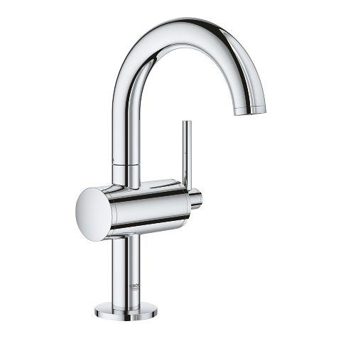 Grohe Atrio Waschtischarmatur mit Push-open Ablaufgarnitur, M-Size