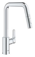 Grohe Start Küchenarmatur mit Ausziehbrause chrom 30631000