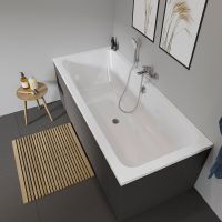 Vorschau: Duravit D-Code Einbau-Badewanne rechteckig 180x80cm, weiß