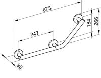 Vorschau: Keuco Collection Plan Care Winkelgriff 135° rechts