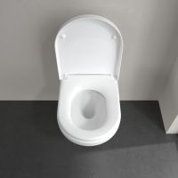 Vorschau: Villeroy&Boch Architectura Wand-Tiefspül-WC, spülrandlos mit TwistFlush[e³], weiß