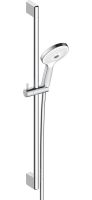 Vorschau: Duravit Brauseset aus Brausestange 70cm, 3jet Handbrause 12cm & Schlauch 1,60m, chrom UV0680003010