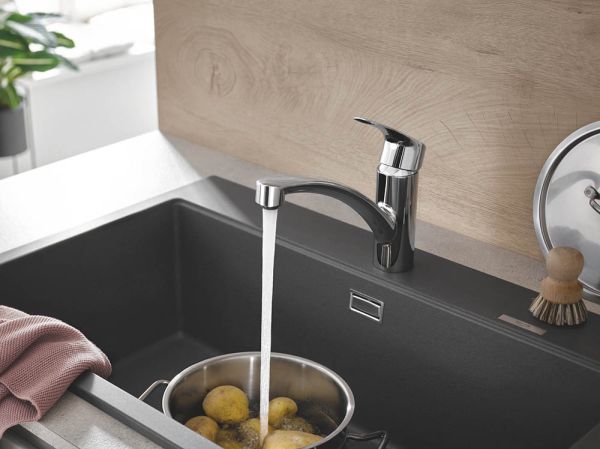 Grohe Eurosmart Spültischbatterie mit flachem Auslauf