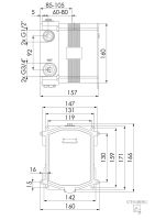 Vorschau: Steinberg Serie 039 Universal Unterputz Einbaukörper Einhebelmischer mit Pushtronic 392100