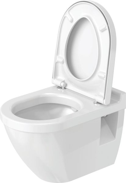 Duravit Starck 3 WC-Sitz ohne Absenkautomatik, weiß