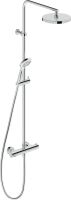 Vorschau: Duravit B.2/D-Neo Shower System/Duschsystem mit Brausethermostat, chrom