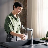 Vorschau: Hansgrohe Aqittura M91 SodaSystem 240 StarterSet chrom 76810