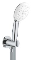 Grohe Tempesta 110 Wandhalterset mit Wandanschlussbogen, 2 Strahlarten, chrom 26406003