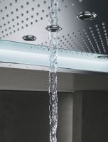 Vorschau: Grohe Rainshower Aqua 40" AquaSymphony Deckenbrause mit LED-Beleuchtung, 6+ Strahlarten, chrom