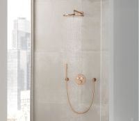 Vorschau: Grohe Grohtherm SmartControl Duschsystem m. Rainshower 310, warm sunset gebürstet 29119DL0, 26465DL0, 26066DL0