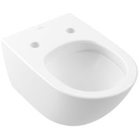 Vorschau: Villeroy&Boch Antao Wand-WC mit TwistFlush Tiefspüler spülrandlos CeramicPlus weiß matt 4674T0RW