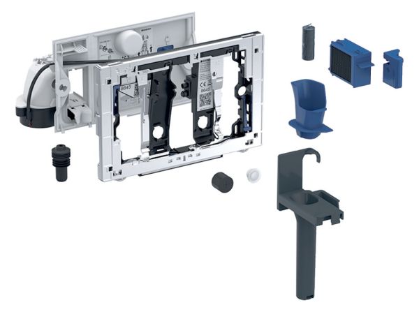 Geberit DuoFresh Modul, automatische Auslösung & DuoFresh Stick Einschub, für Sigma Spülkasten