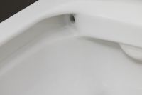 Vorschau: Duravit Starck 3 Wand-WC 54x36,5cm, oval, WonderGliss, rimless, Durafix, weiß